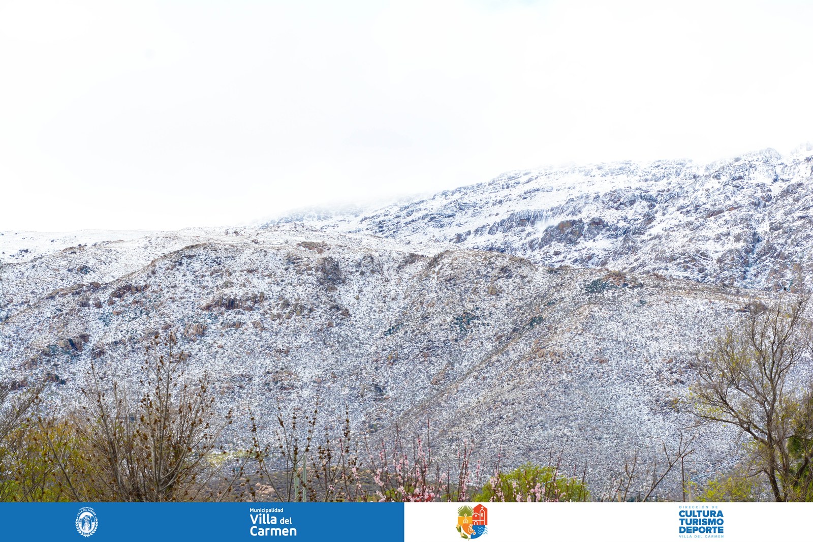 Sierras de los Comechingones nevadas