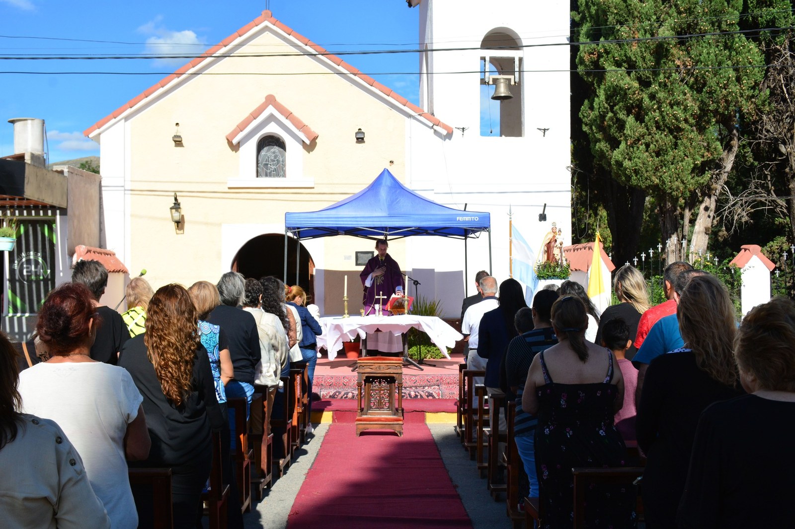 Fiesta patronal y Parroquia de Villa del Carmen